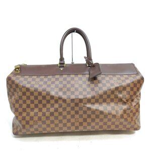 Authentic Louis Vuitton Greenwich GM Brown Damier Hand Bag mn961-020526